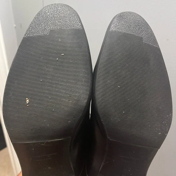 Salvatore Ferragamo Black Dress Shoes Sz 10.5 EE - Picture 8 of 13